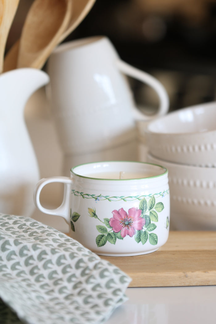 Recycled Tea Cup Candles