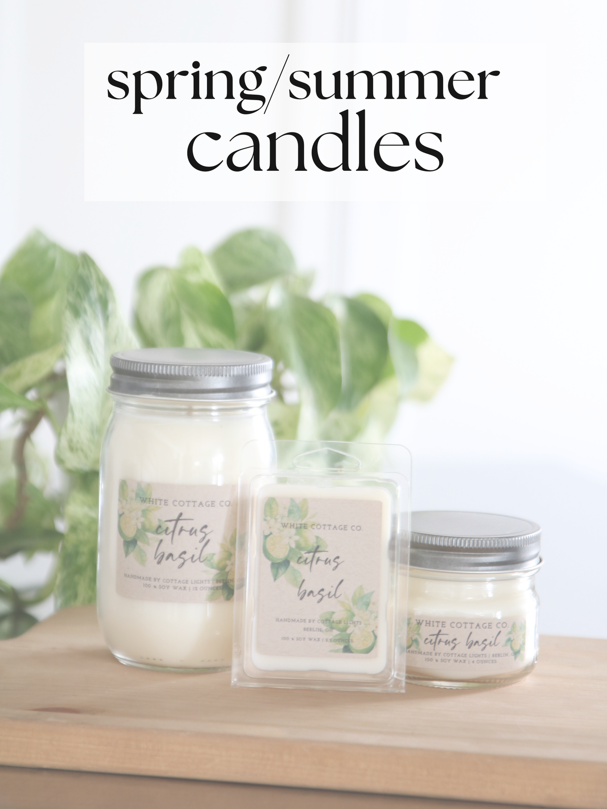 Spring/Summer Candles – The White Cottage Co.