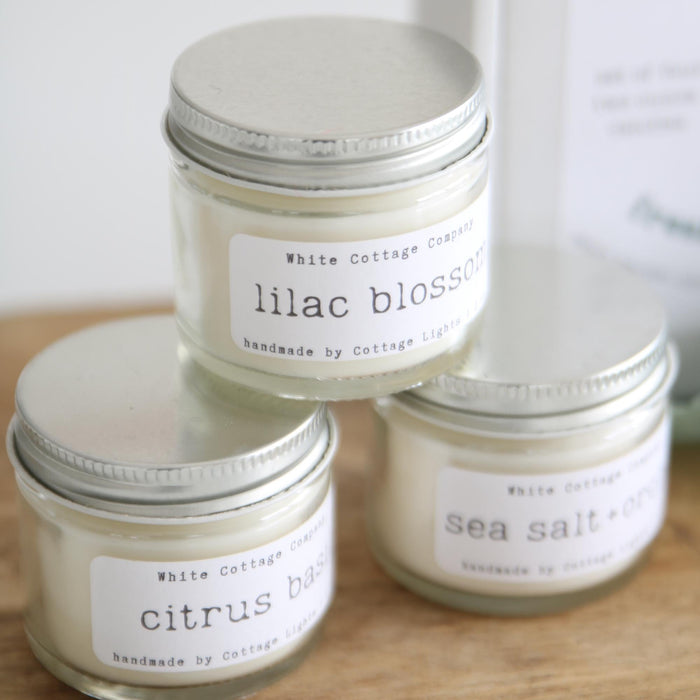 Bulk Event Candle Favors - 24 Pack of 2 oz Glass Jar Candles for Showers and Weddings - With Custom Labels
