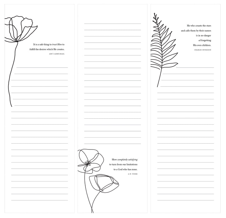 3 x 9 Inch Notepads