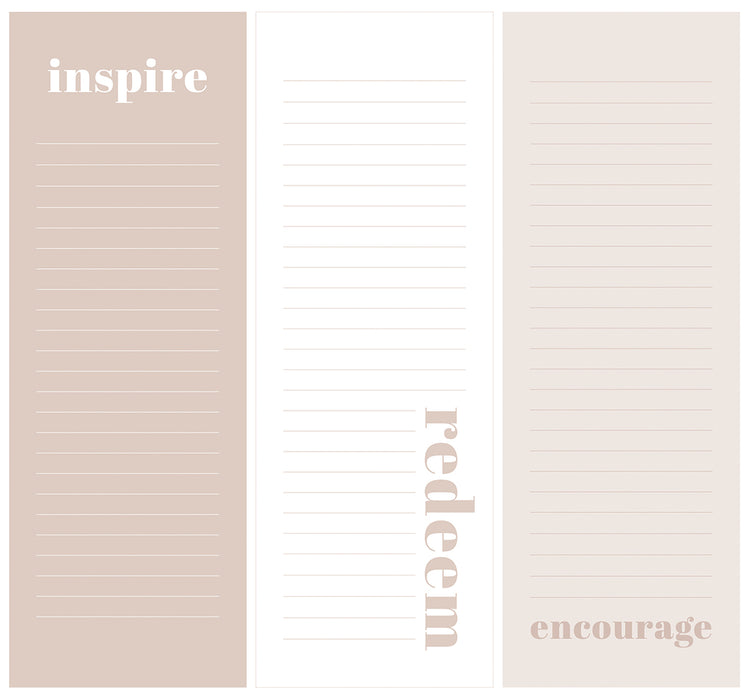 3 x 9 Inch Notepads