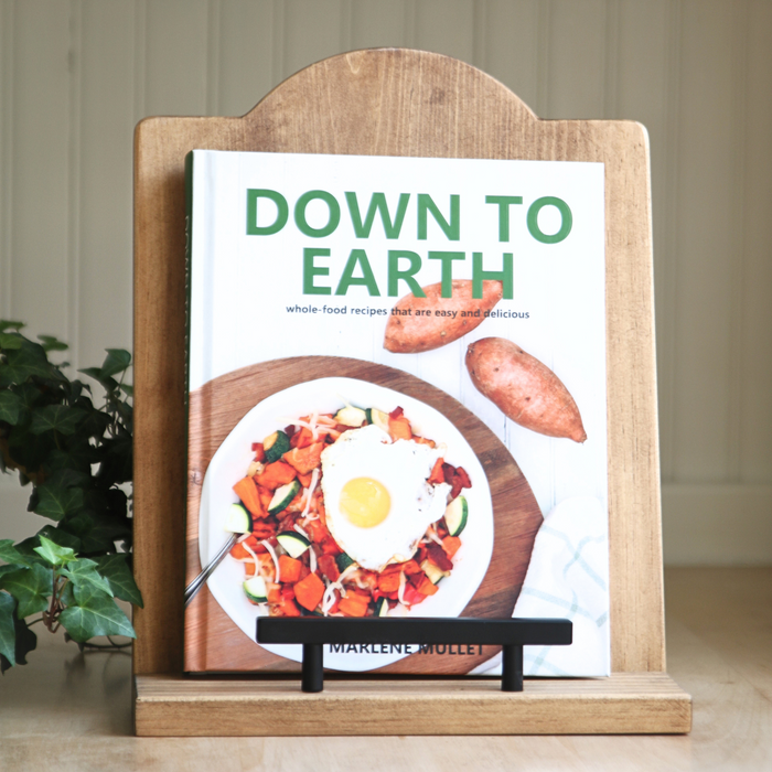 Wooden Cookbook Stand