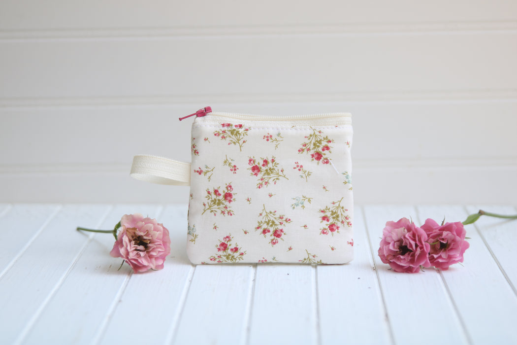 Handmade Zipper Pouch - Medium