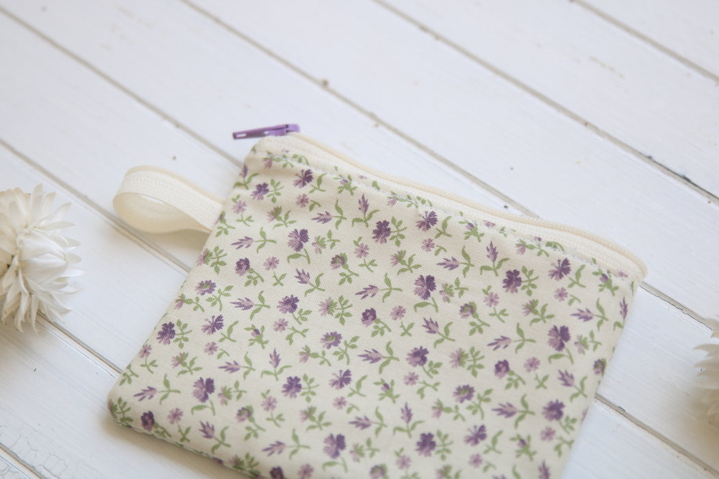 Handmade Zipper Pouch - Medium