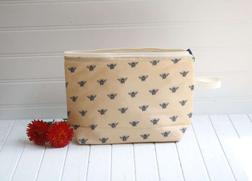 Handmade Zipper Pouch - Large