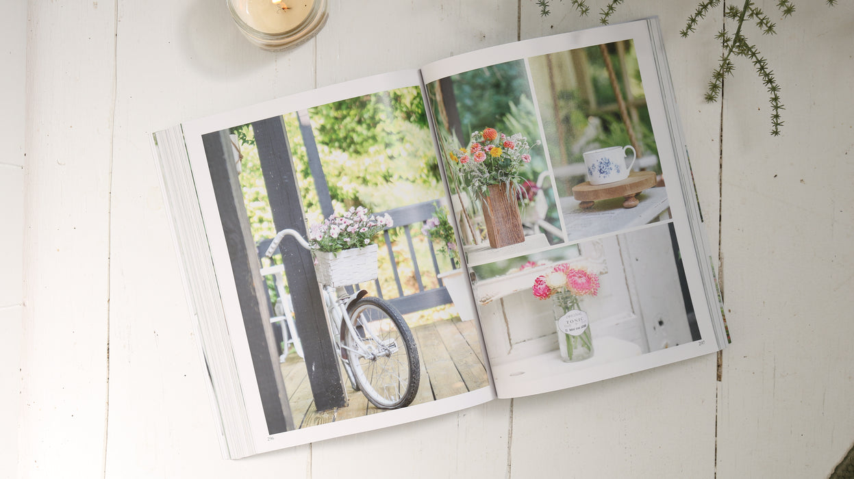 White Cottage Life Book