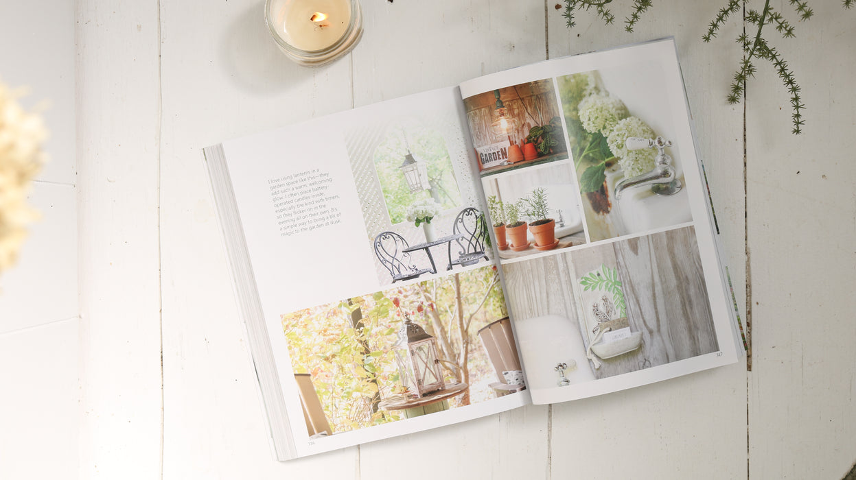 White Cottage Life Book