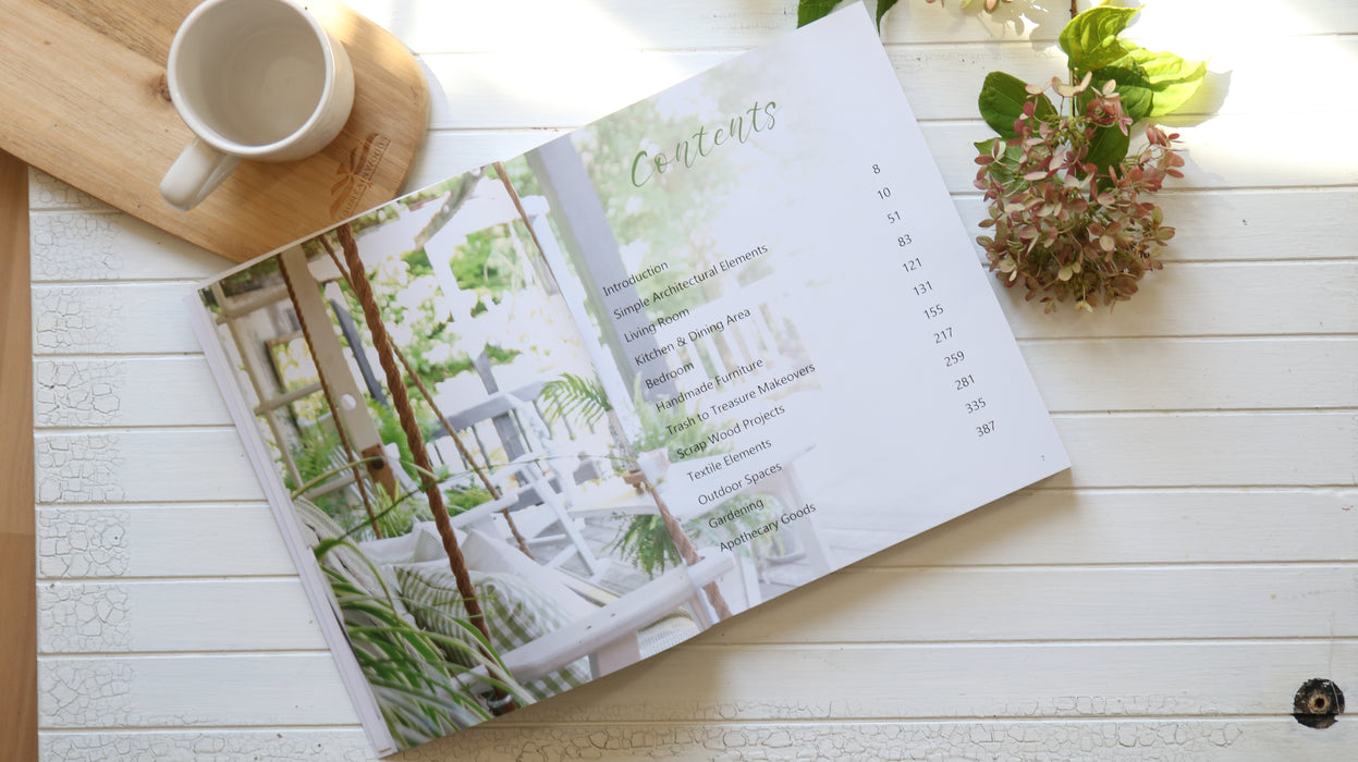 White Cottage Life Book