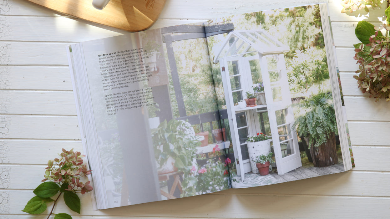 White Cottage Life Book