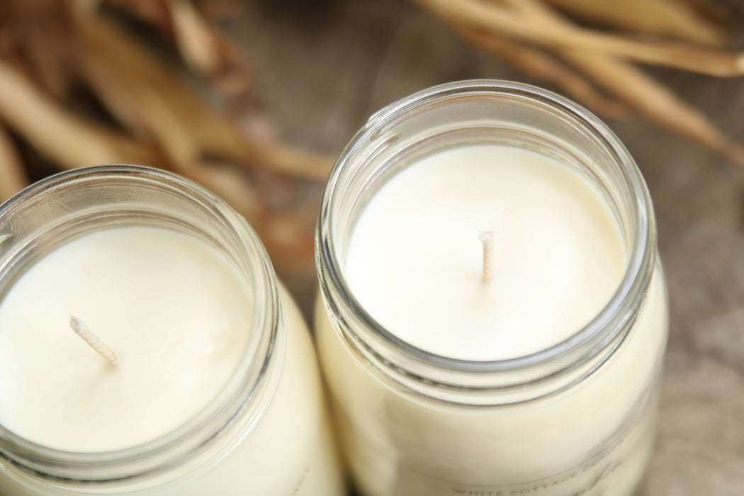 Hand-Poured Soy Wax Fall Candle (12 oz.)