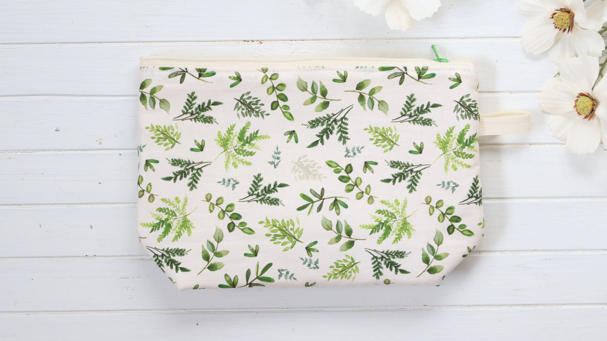 Handmade Zipper Pouch - Large