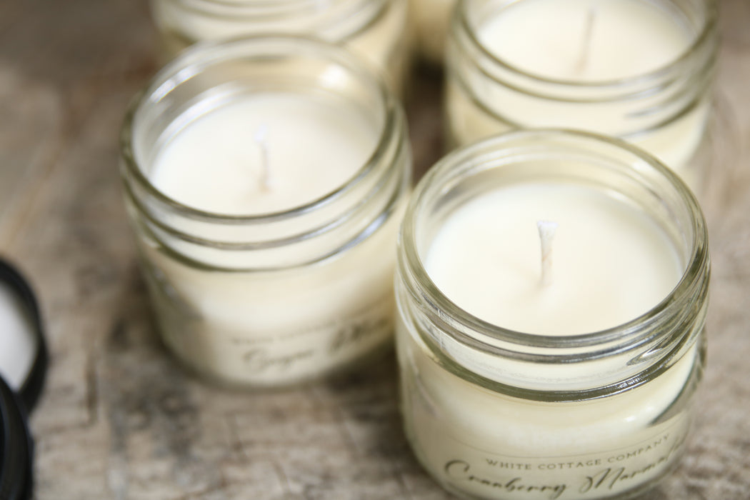 Hand-Poured Soy Wax Fall Candle (4 oz.)