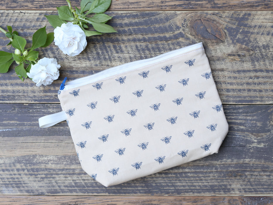 Handmade Zipper Pouch - Large