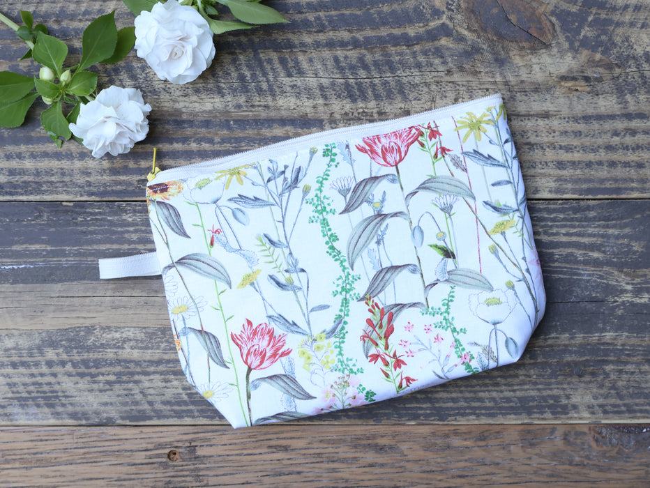 Handmade Zipper Pouch - Large