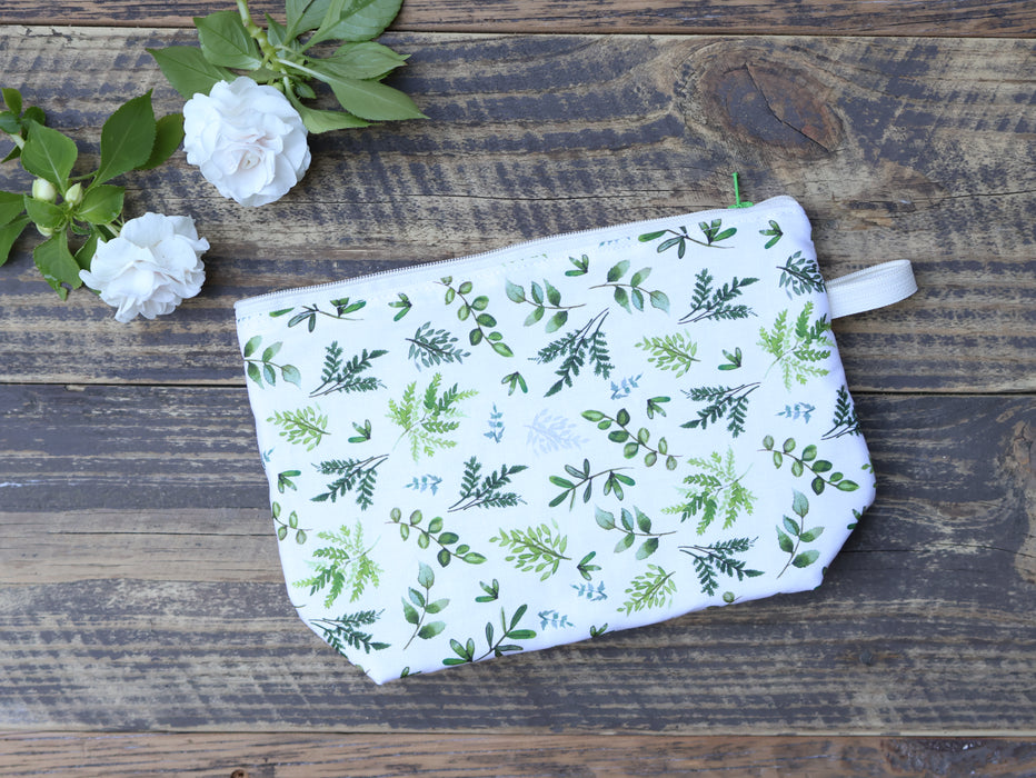 Handmade Zipper Pouch - Large