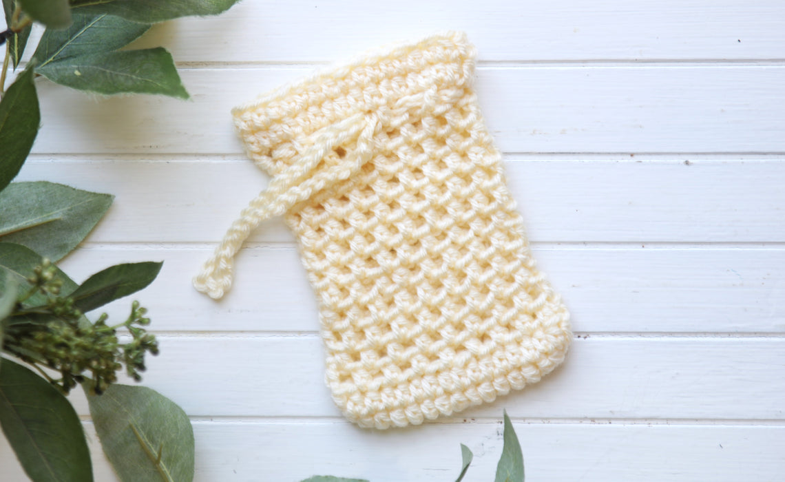 Crocheted Soap Bag