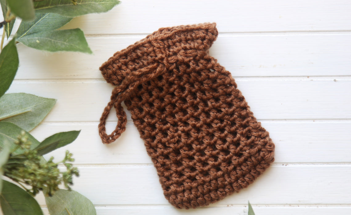 Crocheted Soap Bag