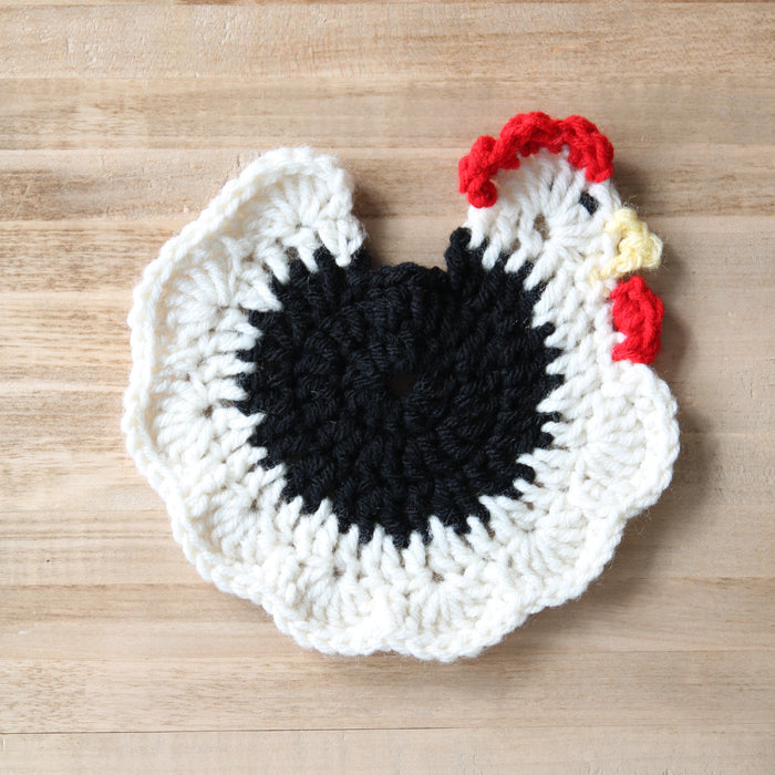 Crocheted Hen Hot Pads