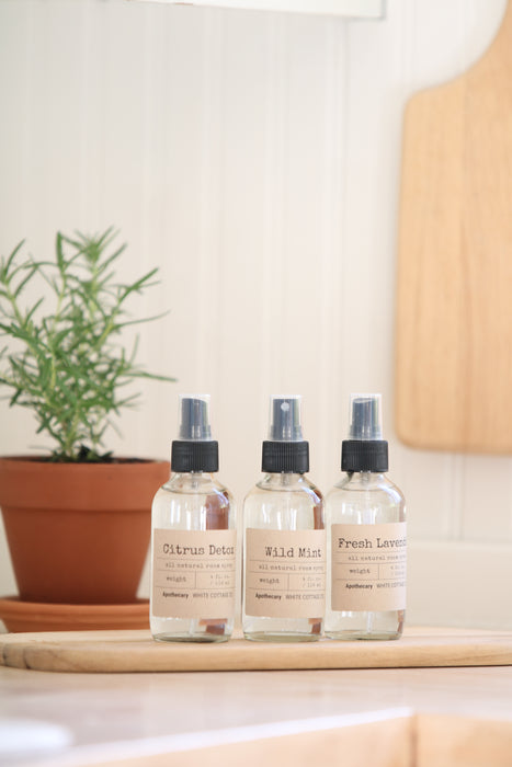 Set of 3 Essential Oil Room Sprays