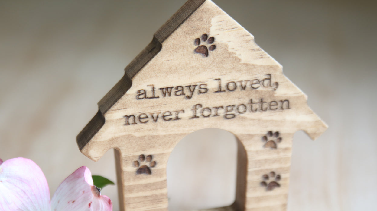 Wooden Dog House Cutout