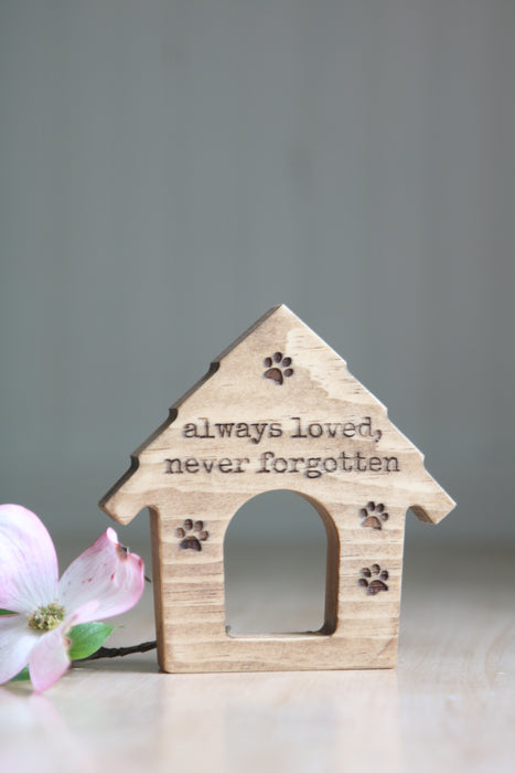 Wooden Dog House Cutout