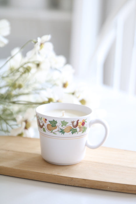 Recycled Teacup Candles
