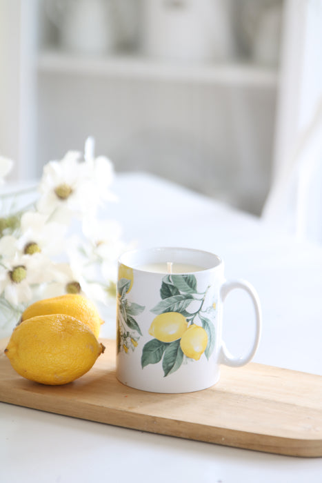 Recycled Teacup Candles