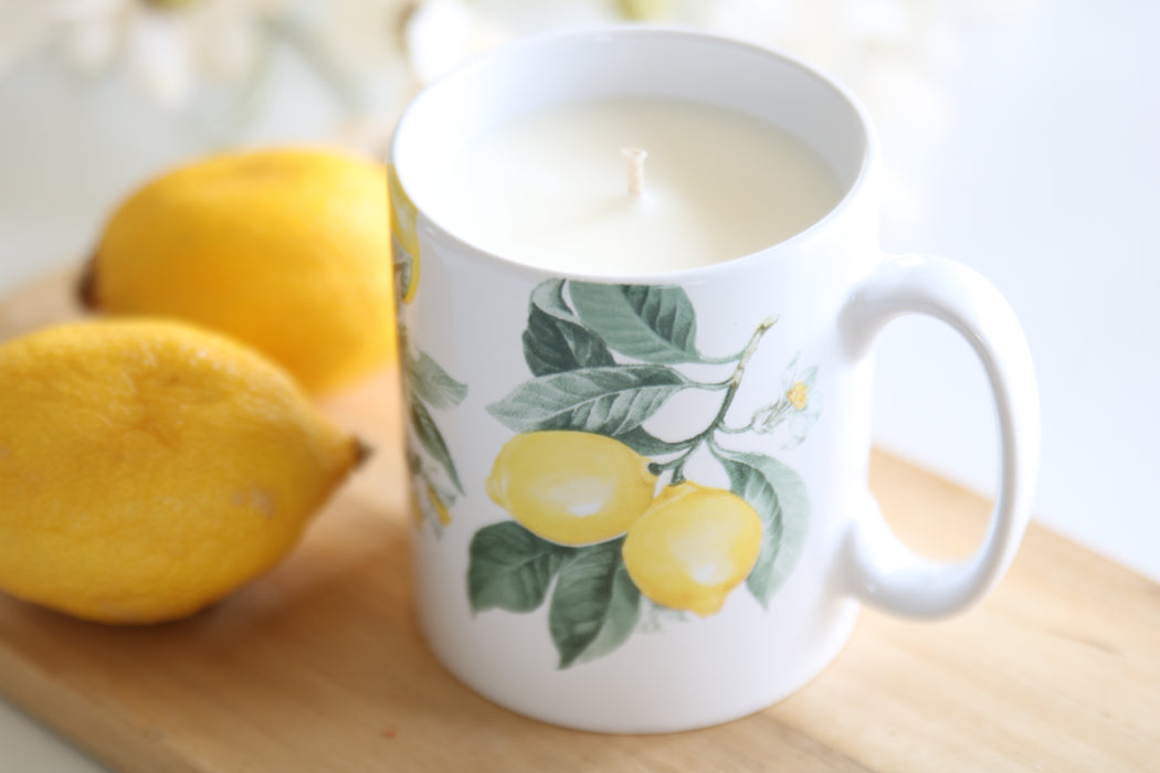 Recycled Teacup Candles