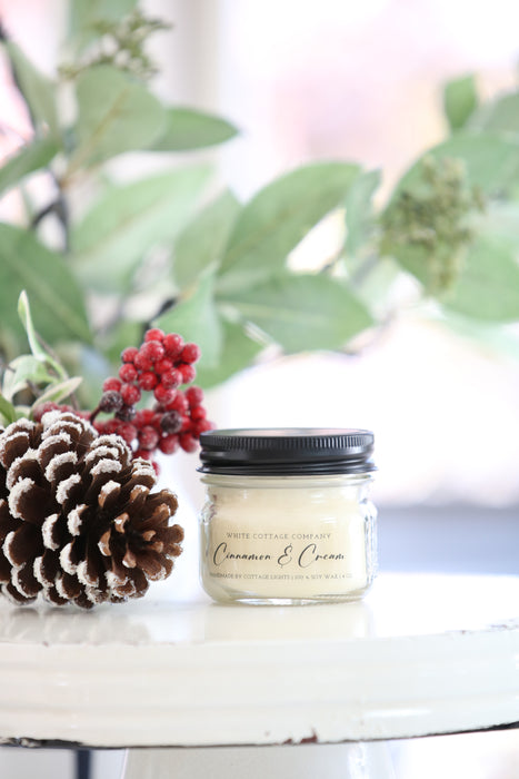 Hand-Poured Soy Wax Christmas Candle (4 oz.)