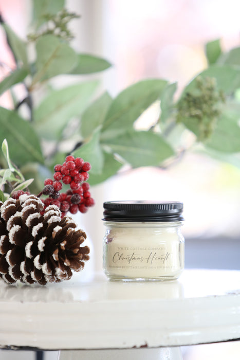 Hand-Poured Soy Wax Christmas Candle (4 oz.)