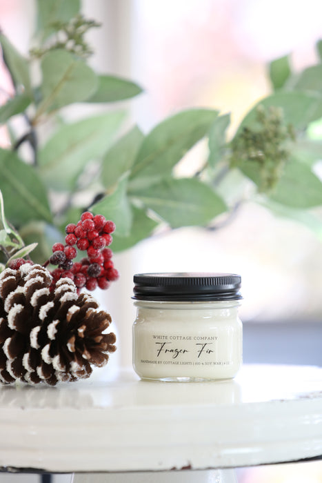 Hand-Poured Soy Wax Christmas Candle (4 oz.)