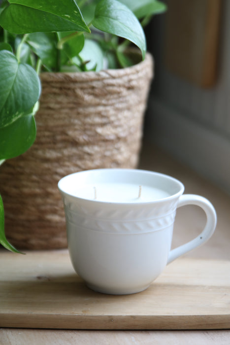 Recycled Teacup Candles