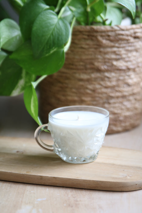 Recycled Teacup Candles