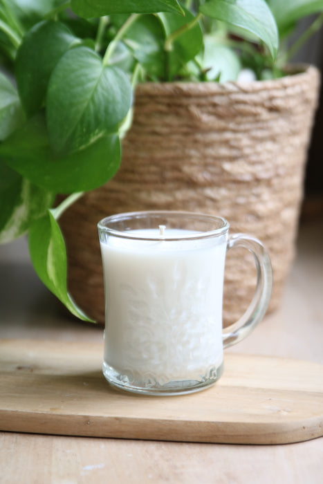 Recycled Teacup Candles