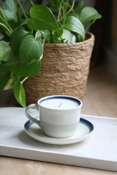 Recycled Teacup Candles