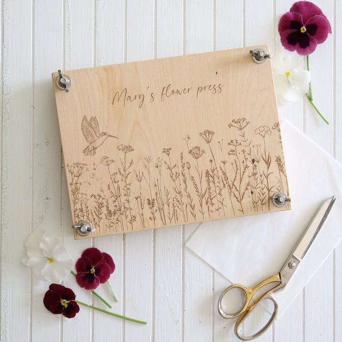Wooden Flower Press