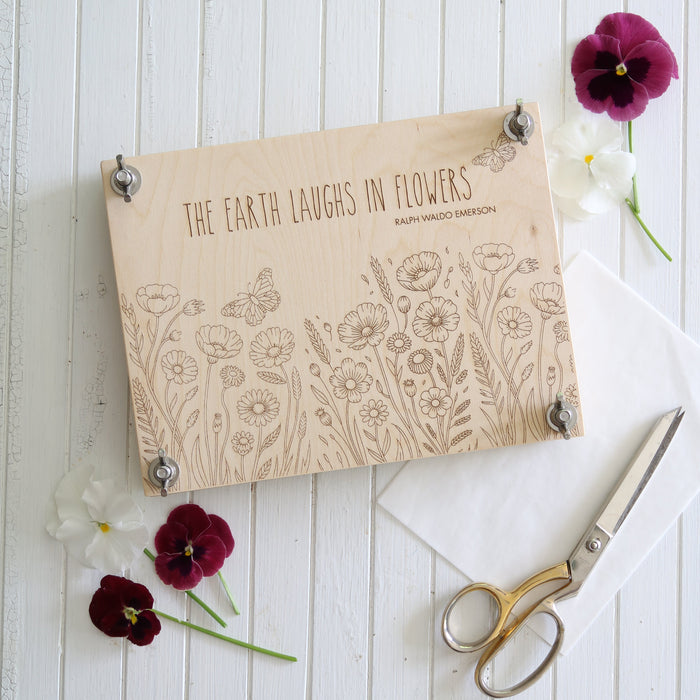 Wooden Flower Press
