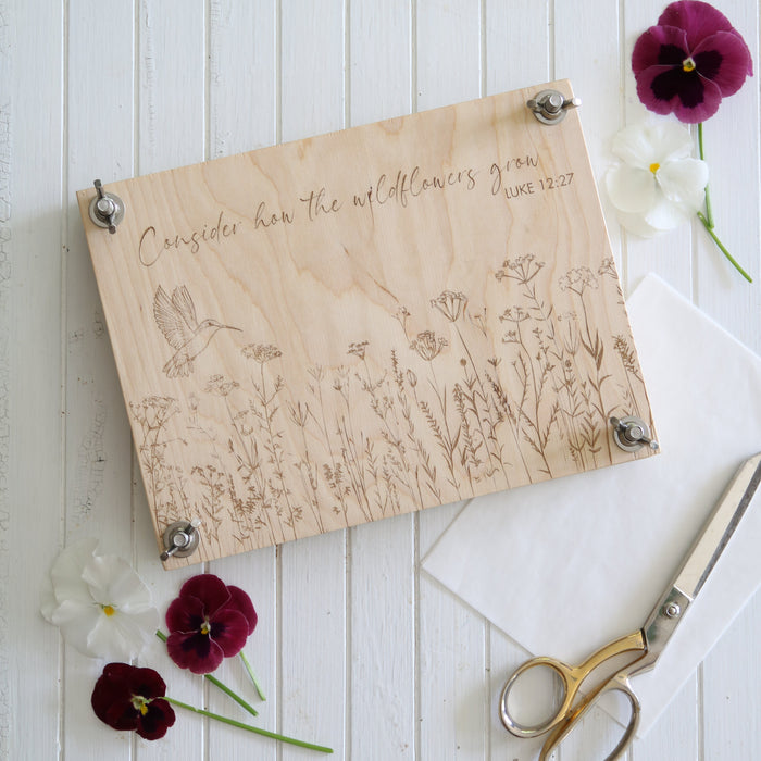 Wooden Flower Press