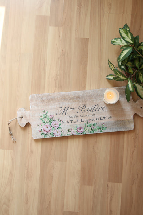 Long Floral Board