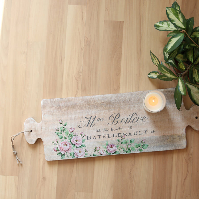 Long Floral Board