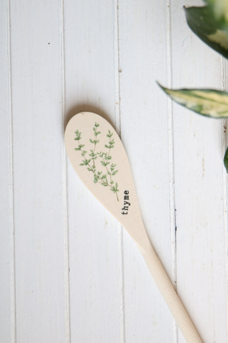 Wooden Spoon Herb Stakes