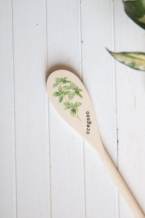 Wooden Spoon Herb Stakes