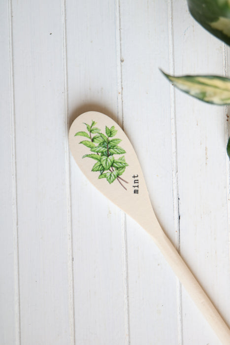 Wooden Spoon Herb Stakes