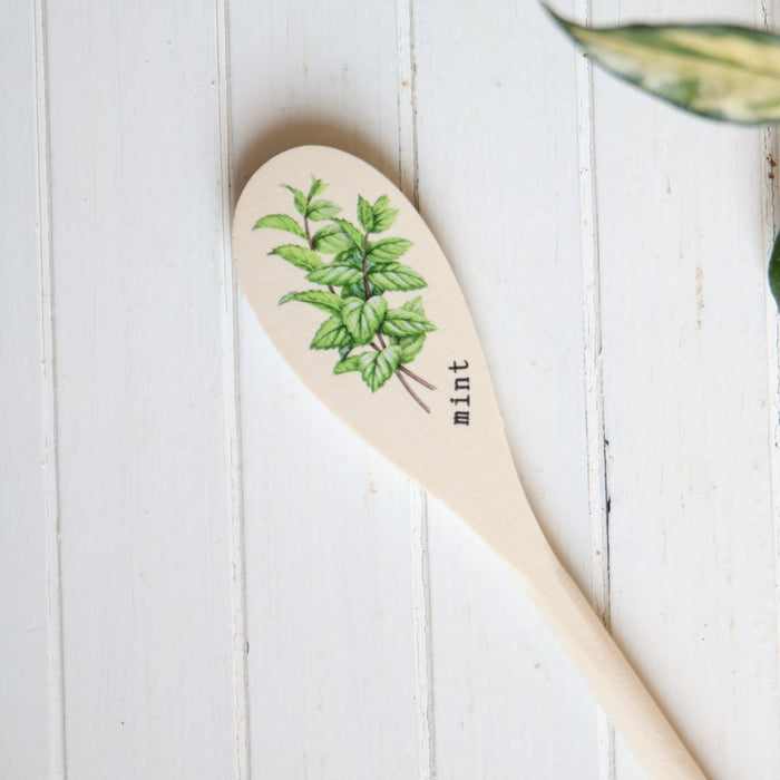 Wooden Spoon Herb Stakes
