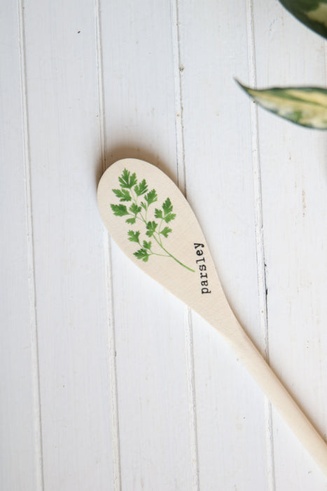 Wooden Spoon Herb Stakes