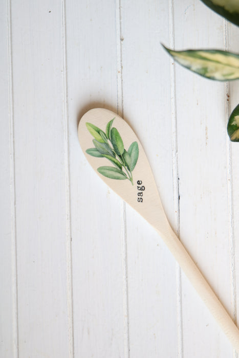Wooden Spoon Herb Stakes