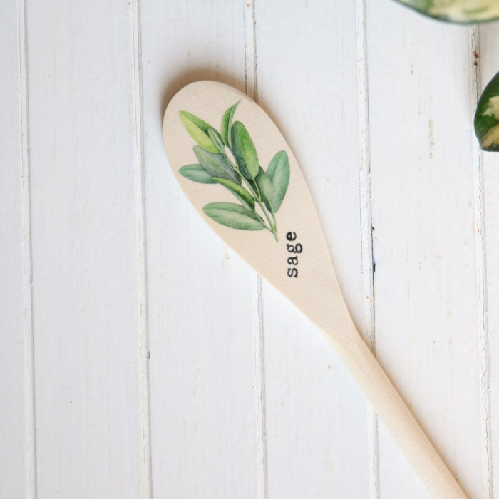 Wooden Spoon Herb Stakes
