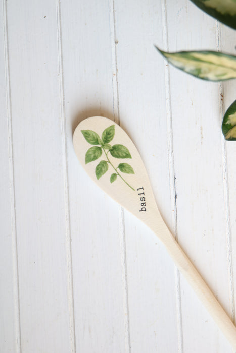 Wooden Spoon Herb Stakes