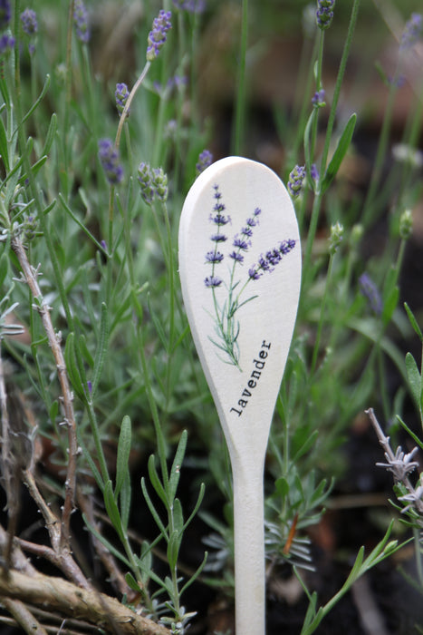 Wooden Spoon Herb Stakes