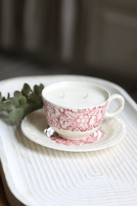 Recycled Teacup Candles